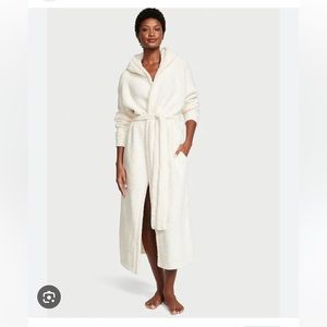 VICTORIA'S SECRET Chenille Hooded Long Robe